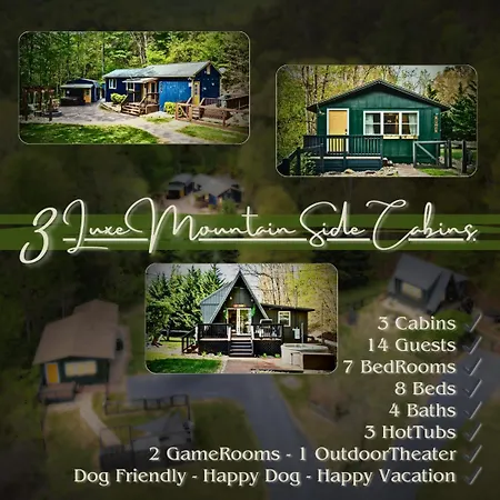 Villa Trio Luxe Mountainside Oasis